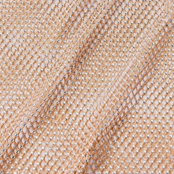 New!Victoria's Secret Shine Mesh‎ Long Slip  Dress - Picture 8 of 9